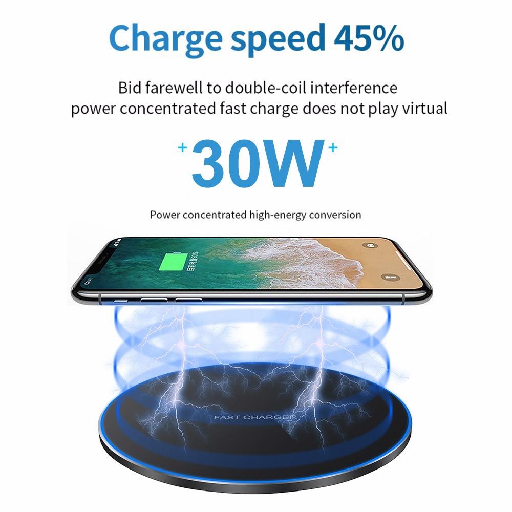 Dragon W9 – Chargeur Sans Fil 30W Ultra-Fin