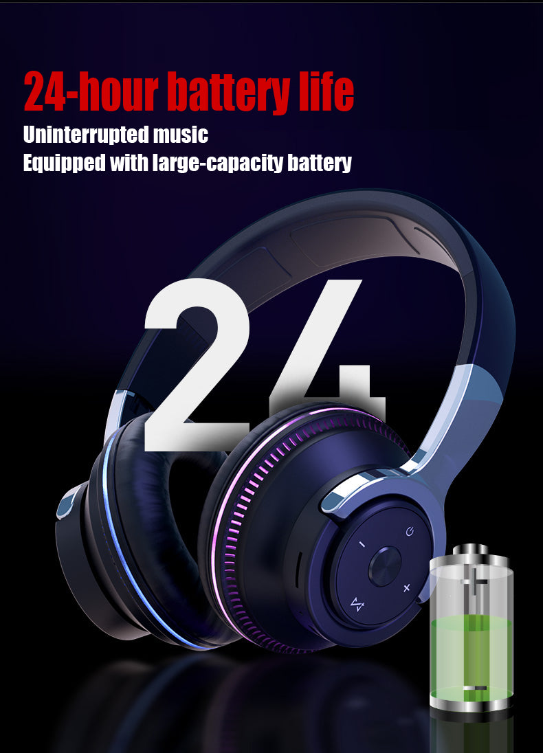 Ninja Dragon TX-Alpha – Casque Gaming Bluetooth 5.1 RGB Sans Fil