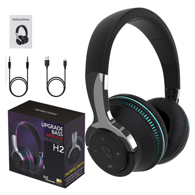 Ninja Dragon TX-Alpha – Casque Gaming Bluetooth 5.1 RGB Sans Fil
